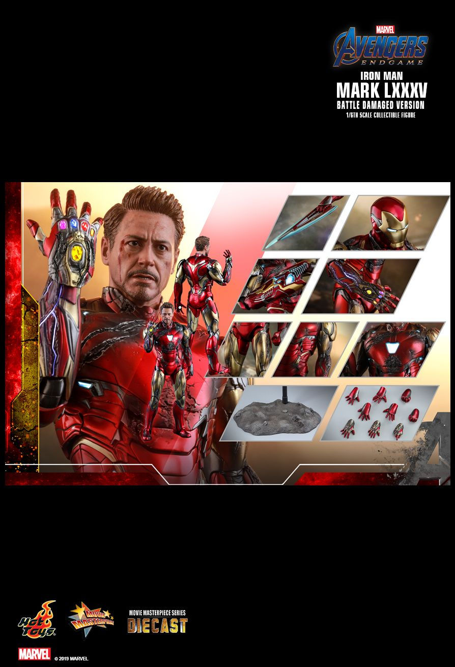 Thumbnail: Iron Man Mark LXXXV - Avengers - Endgame - Hot Toys
