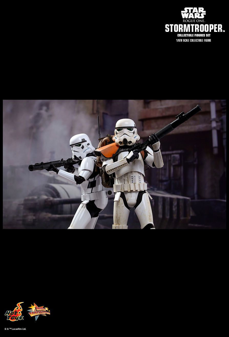 Thumbnail: Stormtrooper - set - Star Wars - Rogue One - Hot Toys