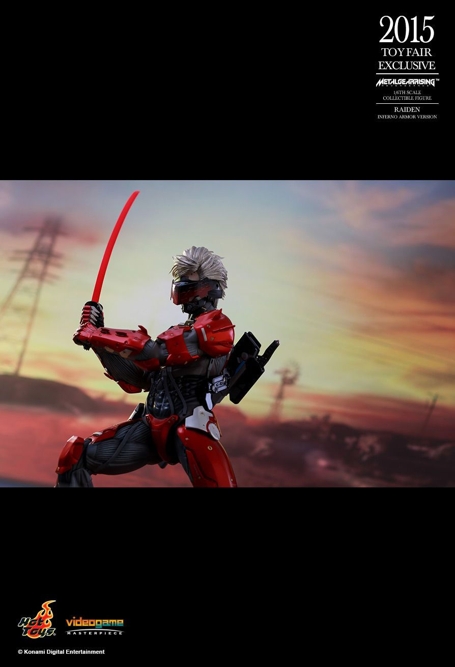 Thumbnail: Raiden - Inferno Armor - Metal Gear Rising - Revengeance - Hot Toys