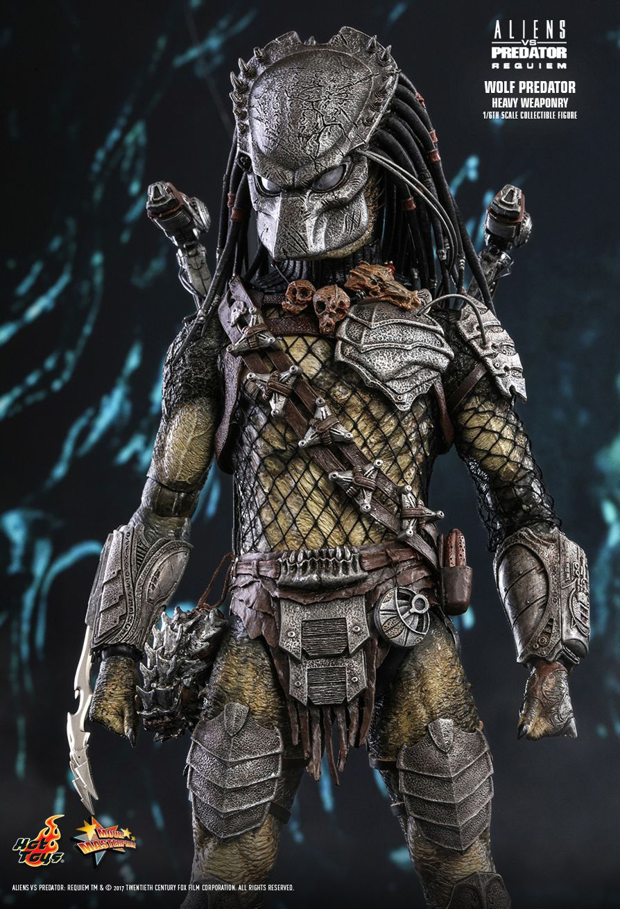 Thumbnail: Wolf Predator - Heavy Weaponry - AVP Requiem - Hot Toys