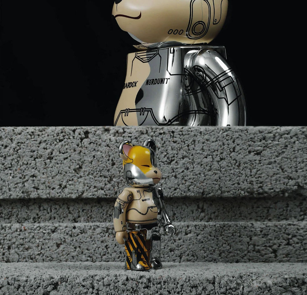 Thumbnail: Nerdunit x Bardox- Bearbrick 400