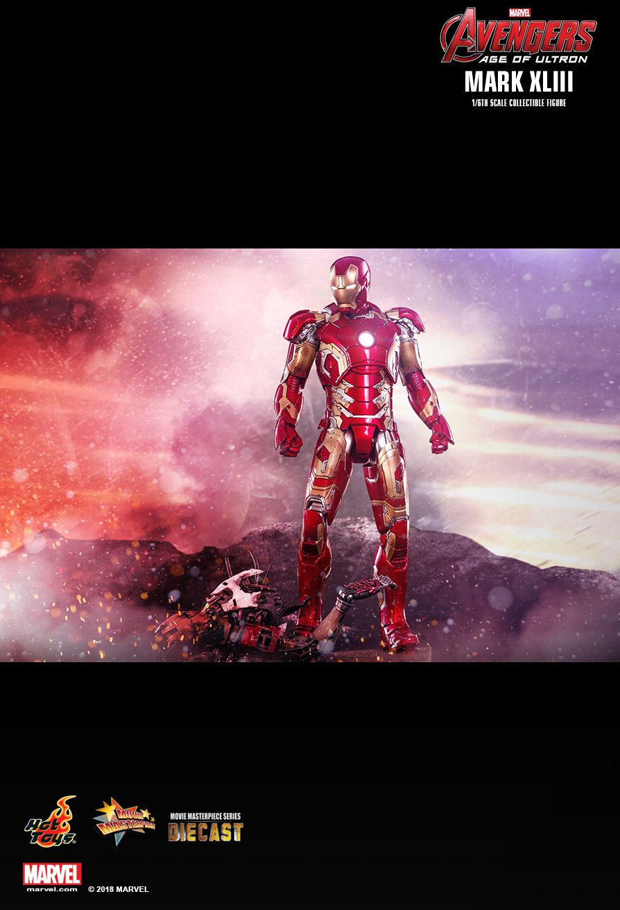 Thumbnail: Iron Man Mark XLIII - Avengers - Age of Ultron - Hot Toys