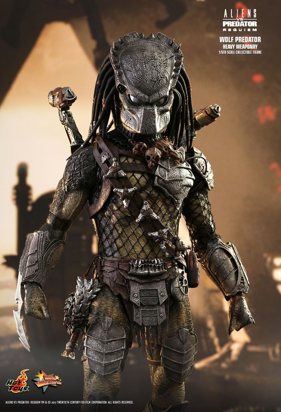 Thumbnail: Wolf Predator - Heavy Weaponry - AVP Requiem - Hot Toys