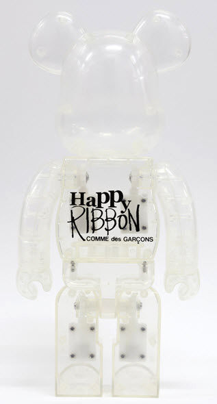 Thumbnail: Comme de Garcons - Happy Ribbon- Bearbrick 400