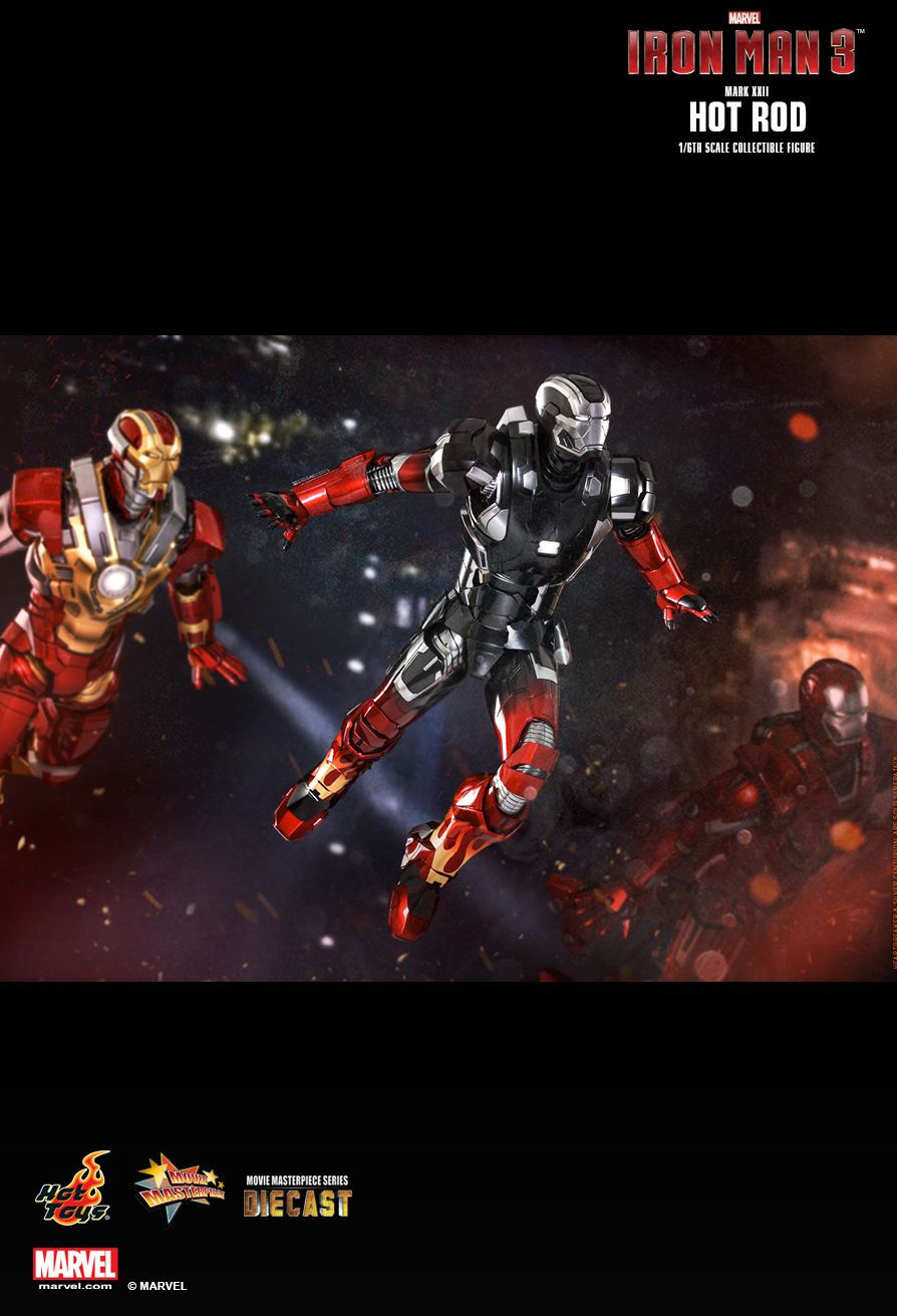 Thumbnail: Hot Rod Mark XXII - Iron Man 3 - Hot Toys