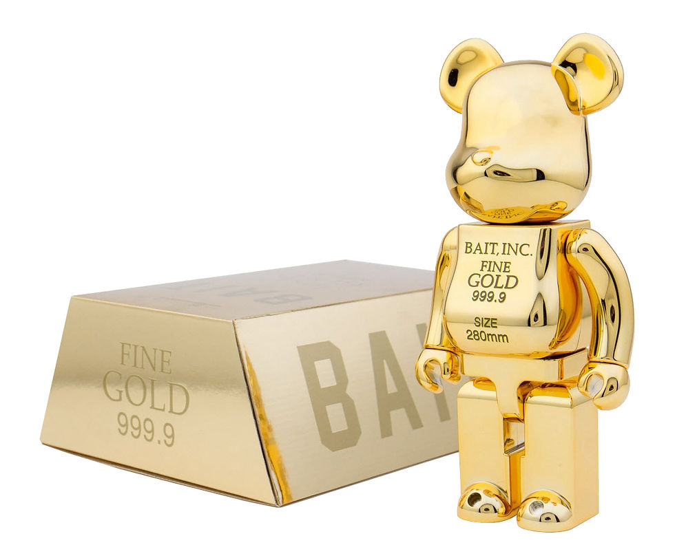 Thumbnail: Gold Bar- Bearbrick 400