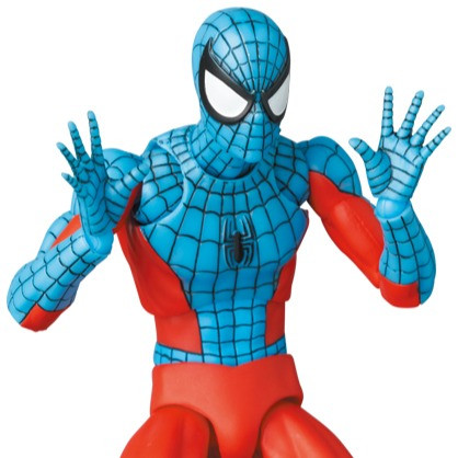 MAFEX SPIDER-MAN(COMIC Ver.) 「アメイジング・スパ… Box Not Perect Authentic Medicom Mafex No.075 Amazing Spider-Man