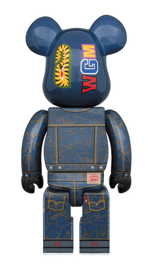 Thumbnail: Bape x Levi's- Bearbrick 400