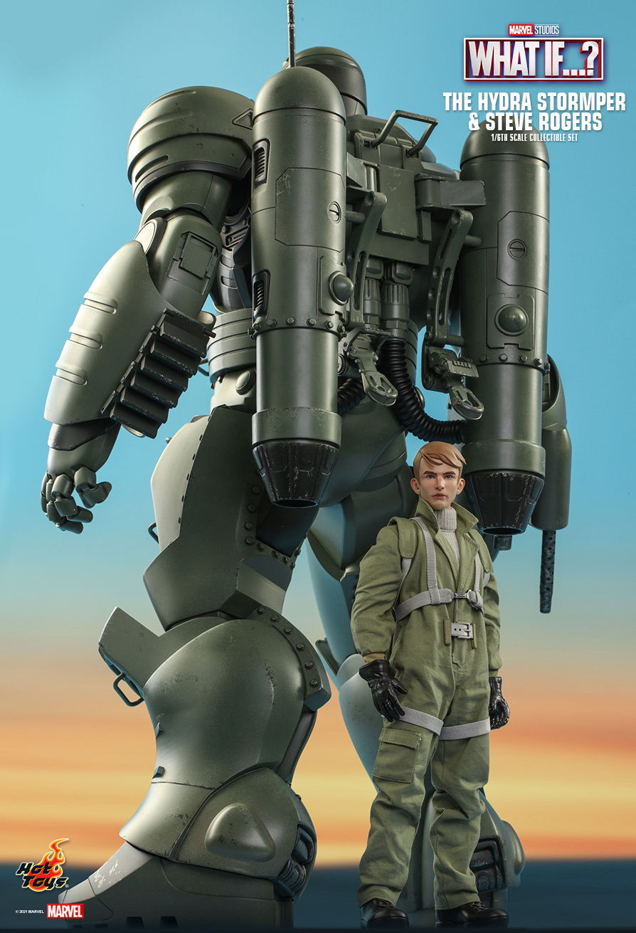 Thumbnail: The Hydra Stormper and Steve Rogers - What If? - Hot Toys