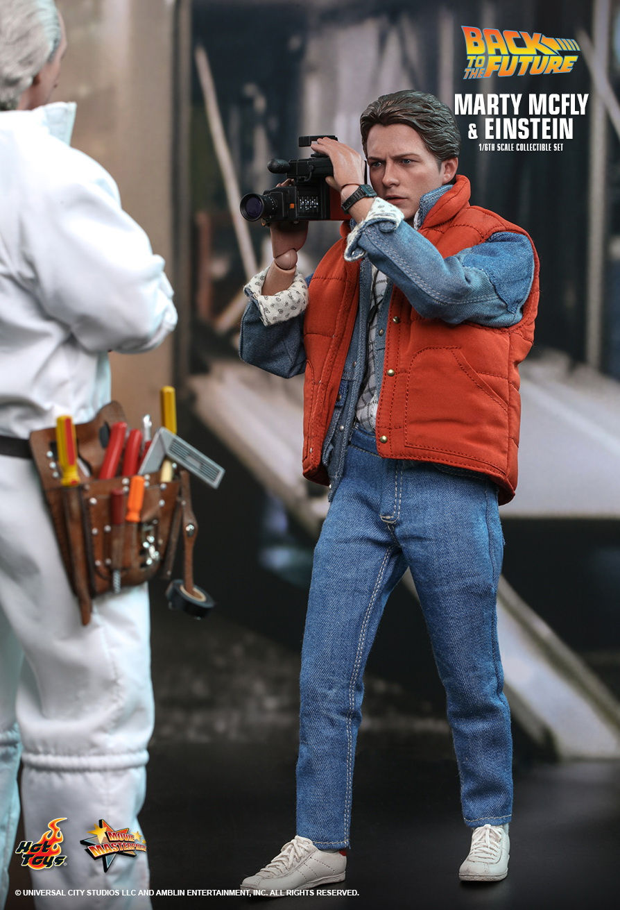 Thumbnail: Marty McFly and Einstein - Back to the Future - Hot Toys