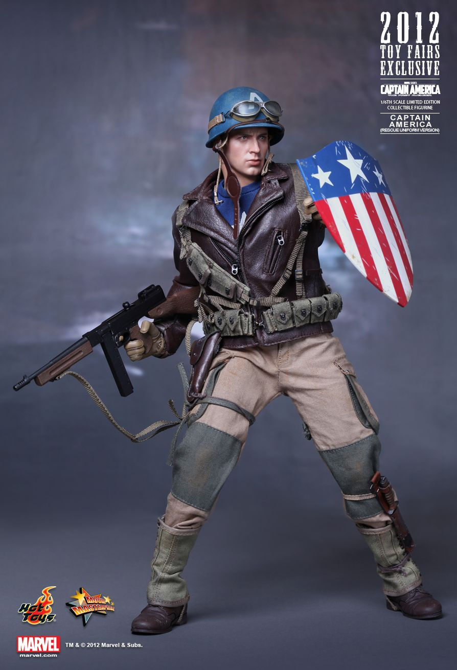 Captain America - Rescue Uniform - Captain America - The First Avenger - Hot Toy