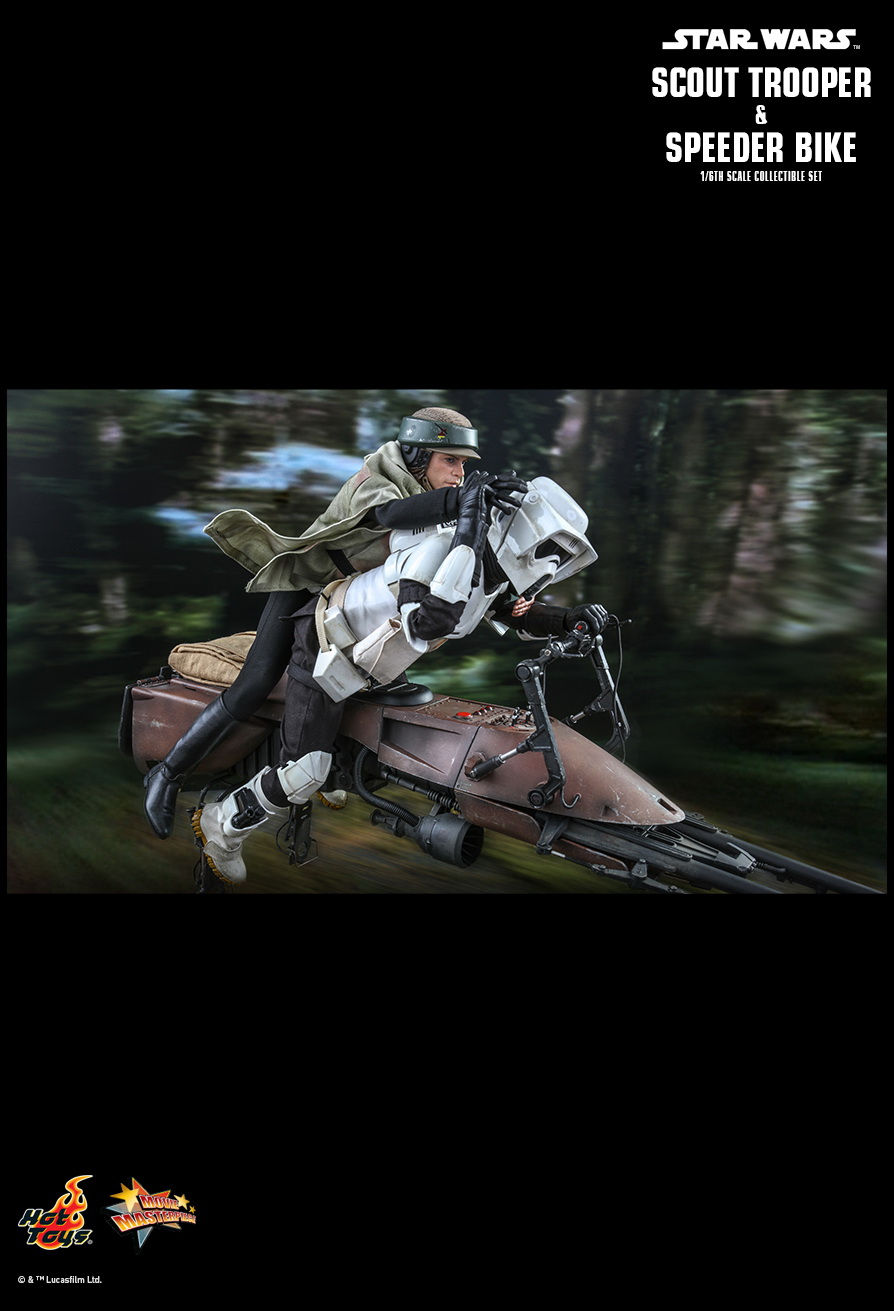 Thumbnail: Scout Trooper and Speeder Bike - Star Wars - Hot Toys