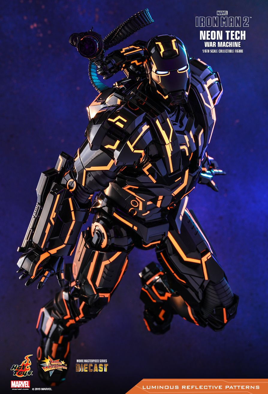 Thumbnail: Neon Tech War Machine - Iron Man 2 - Hot Toys
