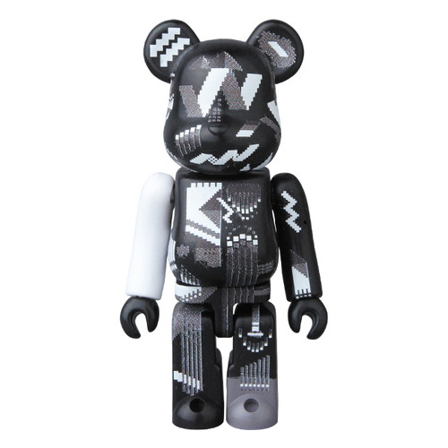 Bearbrick series 37 - Artist - Helmippe - Black and White