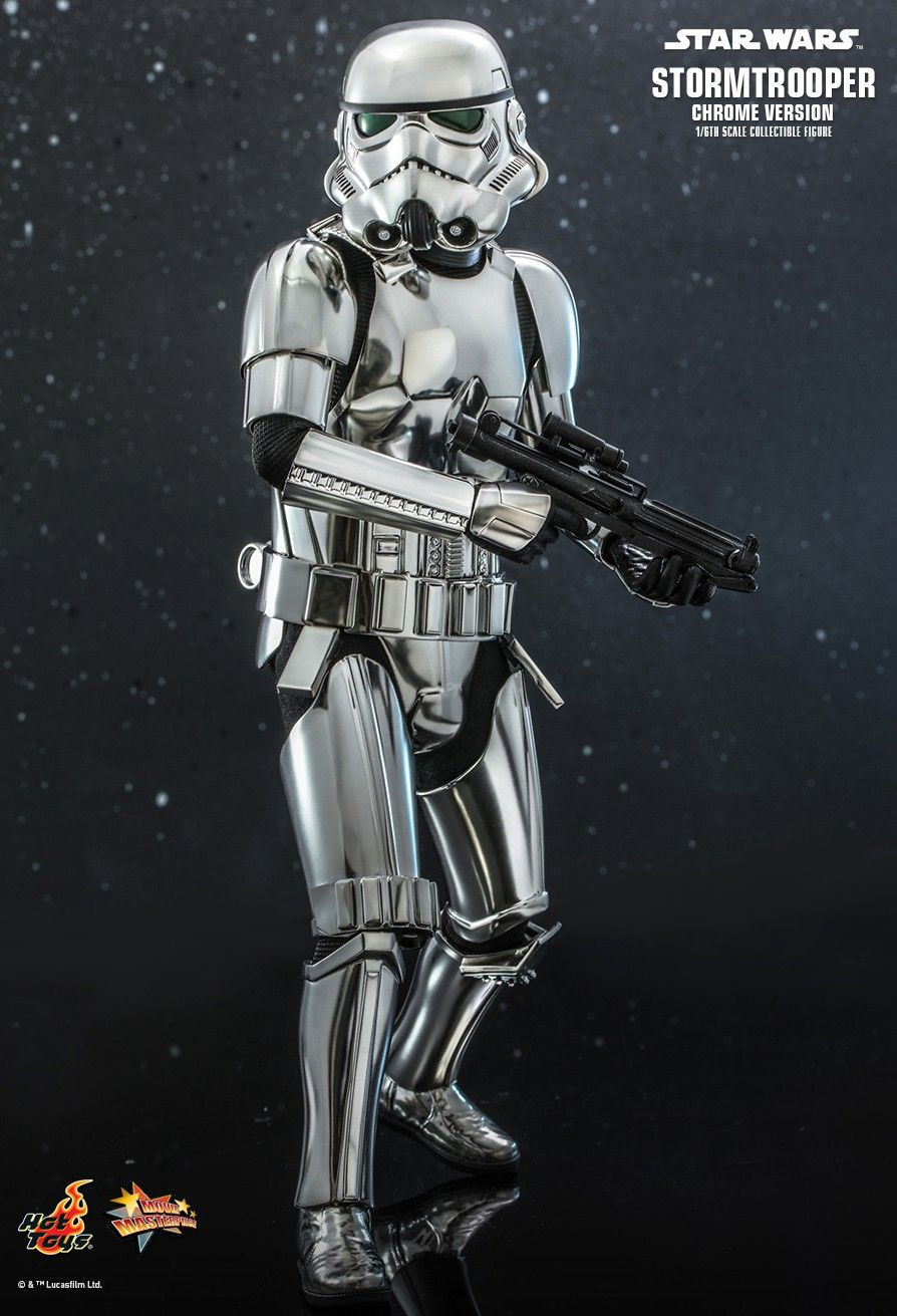 Thumbnail: Stormtrooper - Chrome - Star Wars - Hot Toys