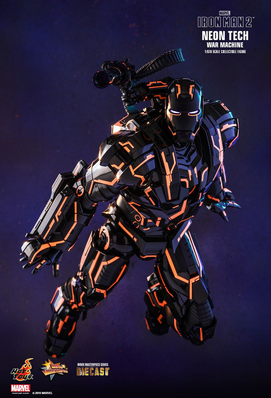 Thumbnail: Neon Tech War Machine - Iron Man 2 - Hot Toys