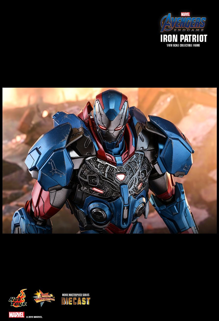 Thumbnail: Iron Patriot - Avengers - Endgame - Hot Toys