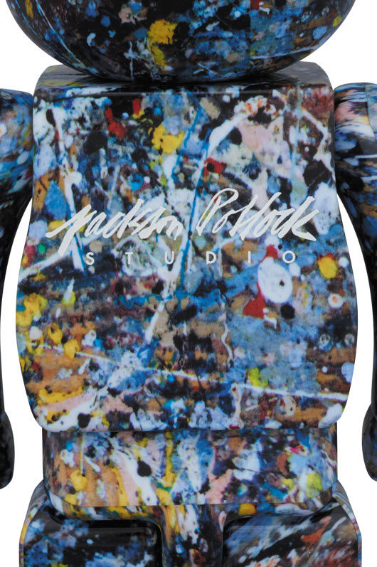 Thumbnail: Jackson Pollock Studio- Bearbrick 400