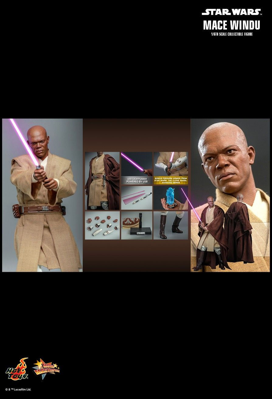 Thumbnail: Mace Windu - Star Wars - Hot Toys