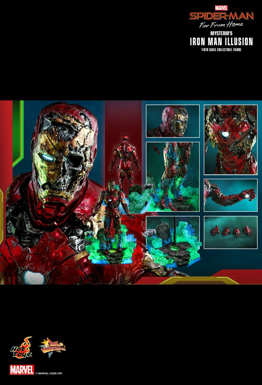 Thumbnail: Iron Man Illusion - Mysterio's - Spider-Man - Far From Home - Hot Toys