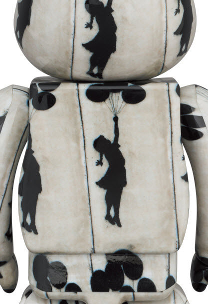 Thumbnail: Flying Balloons Girl - Banksy- Bearbrick 400
