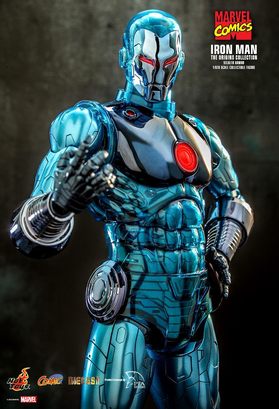 Thumbnail: Iron Man - Stealth Armor - The Origins Collection - Marvel Comics - Hot Toys