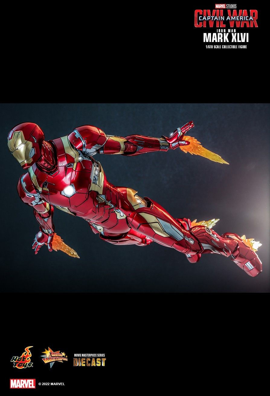 Thumbnail: Iron Man Mark XLVI - Captain America - Civil War - Hot Toys