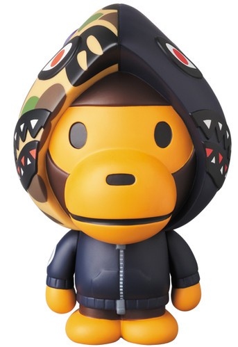 メディコムトイ VCD SHARK HOODIE BABY MILO セット Baby Milo Shark Hoodie - A Bathing Ape - VCD | Medicom Toy Store