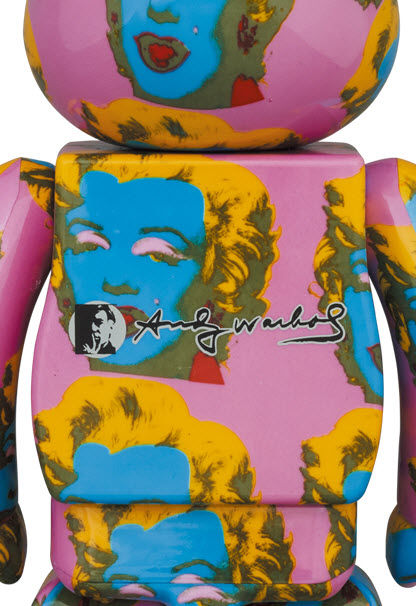 Thumbnail: Andy Warhol - Marilyn Monroe version 2- Bearbrick 400