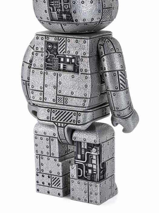 Thumbnail: Royal Selangor - Steampunk Iron Bright version- Bearbrick 400
