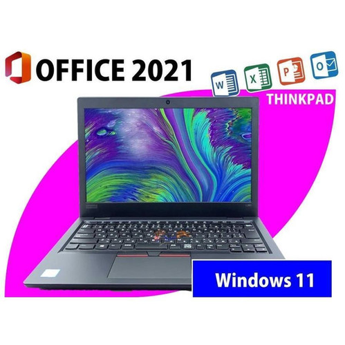 ★Office2021★ 第8世代i5 SSD レノボ ThinkPad 人気 ノートパソコン MSオフィス2021, 【Thinkpad L490】8GB メモリ