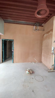 Professional standard installation of MultiFinish for Hyatt Hotel in Leeds.