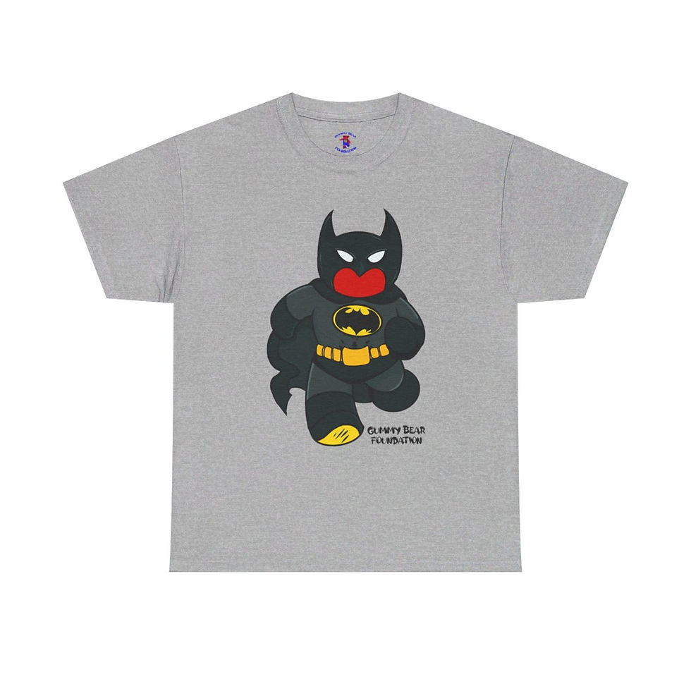 Thumbnail: Unisex Heavy Cotton Bat-Bear Tee