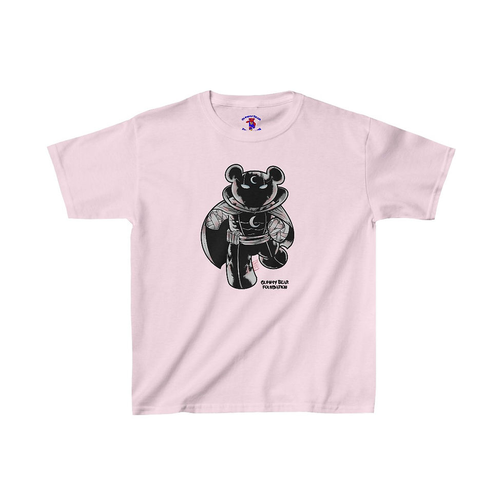 Thumbnail: Kids Heavy Cotton Moon Knight-Bear Tee