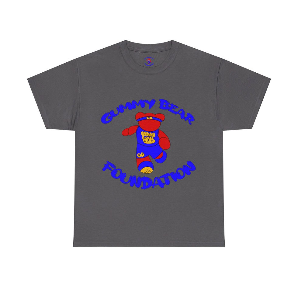 Thumbnail: Unisex Heavy Cotton Official Gummybear Foundation Tee