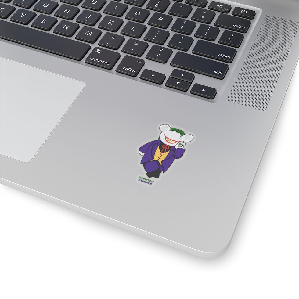 Thumbnail: The Joker-Bear Sticker