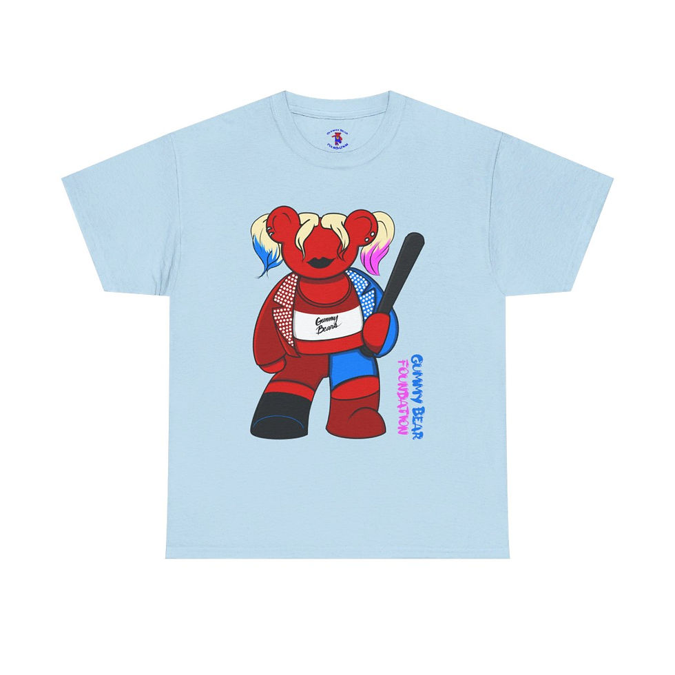 Thumbnail: Unisex Heavy Cotton Harley-Bear Tee