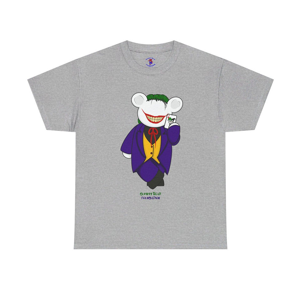 Thumbnail: Unisex Heavy Cotton The Joker-Bear Tee