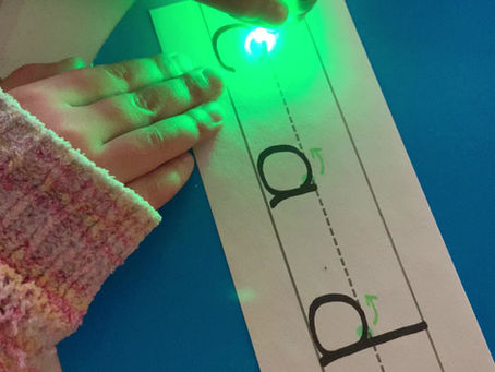 "Shining a Light" on Correct Letter Formation