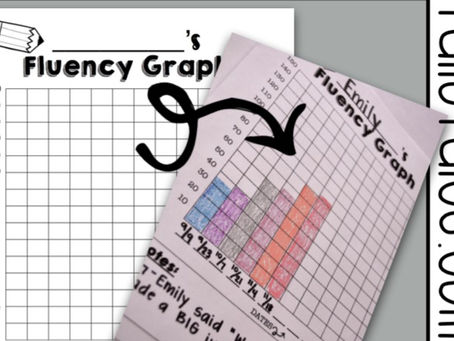 reading fluency graphs for students