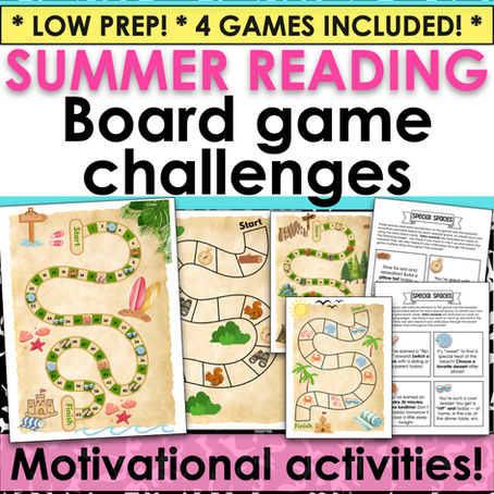 Summer Reading Motivation Made Easy: Fun Activities to Keep Students Reading