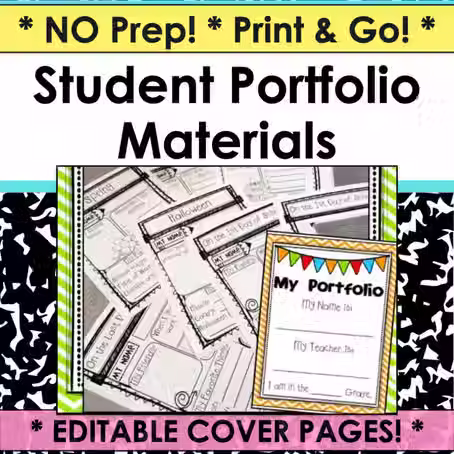 End-of-Year Student Portfolios: How to Create Meaningful, Low-Prep Keepsakes Your Families Will Love