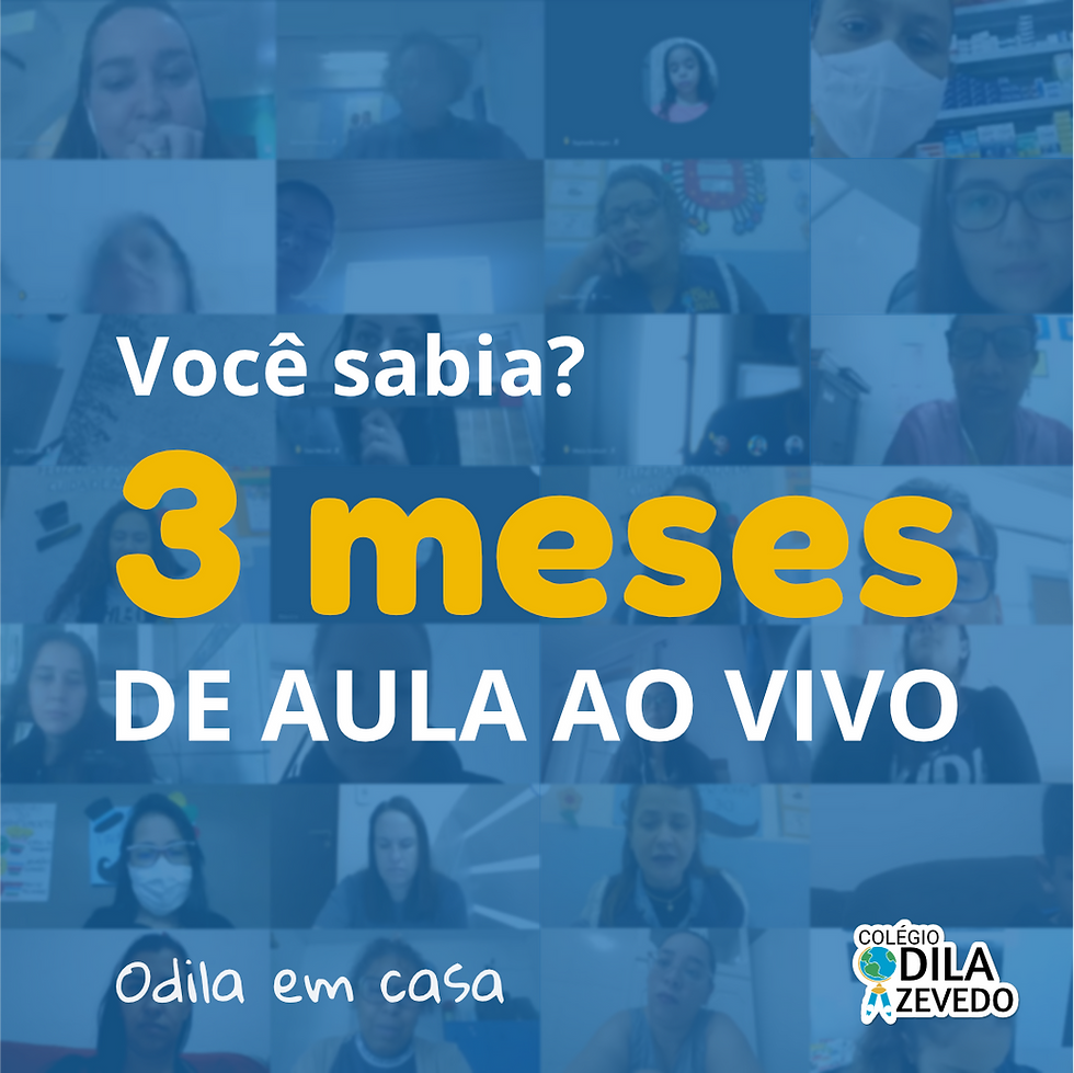 3 meses de aulas on-line