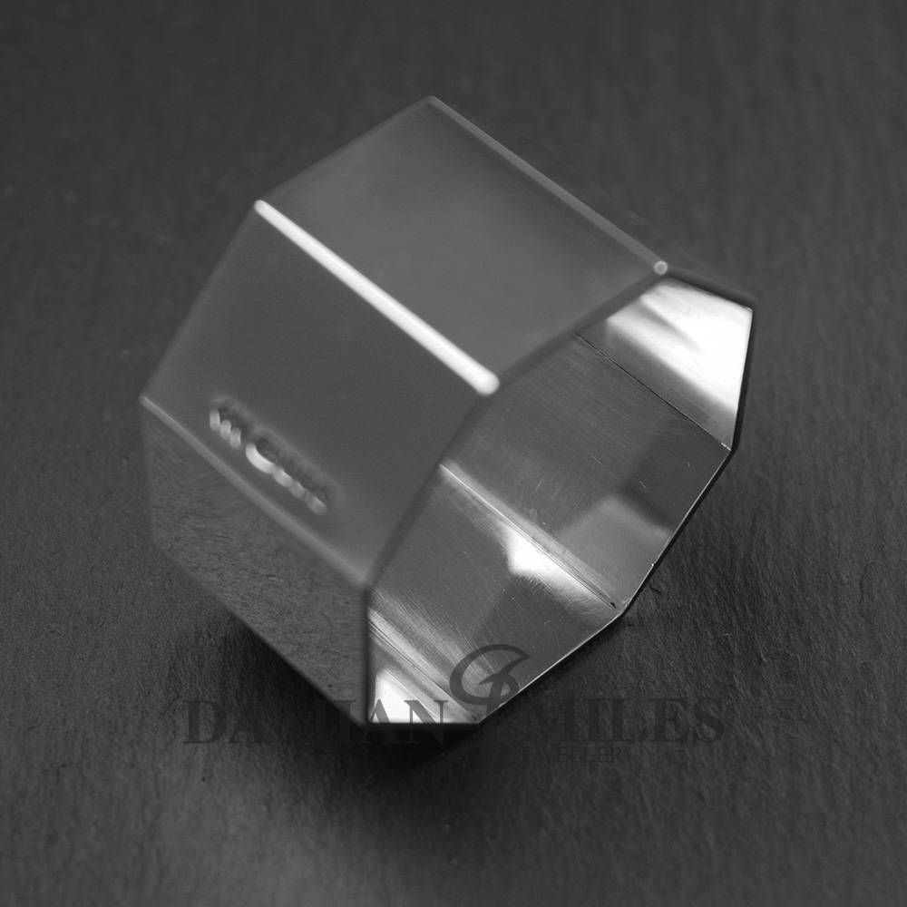 Octagonal Napkin Ring in, Hallmarked, Sterling Silver