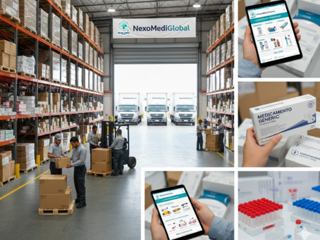 Distribución Nacional de Insumos Médicos y Medicamentos en México