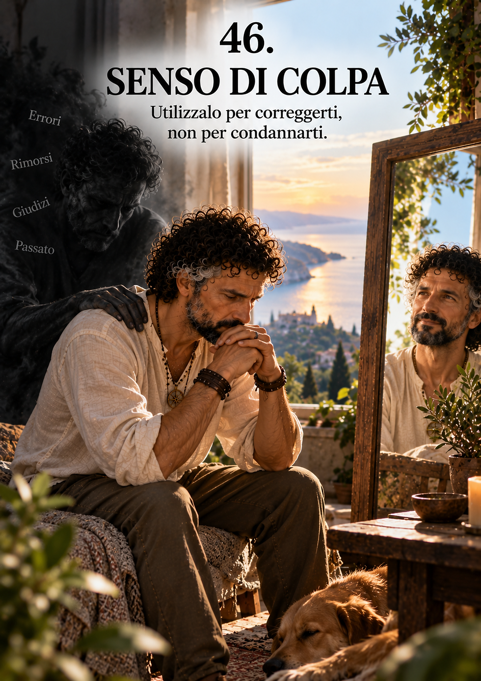 46. Senso di colpa: "Utilizzalo per correggerti, non per condannarti".
