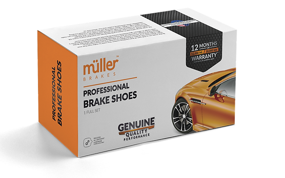 Muller Professional Brake Shoes Box