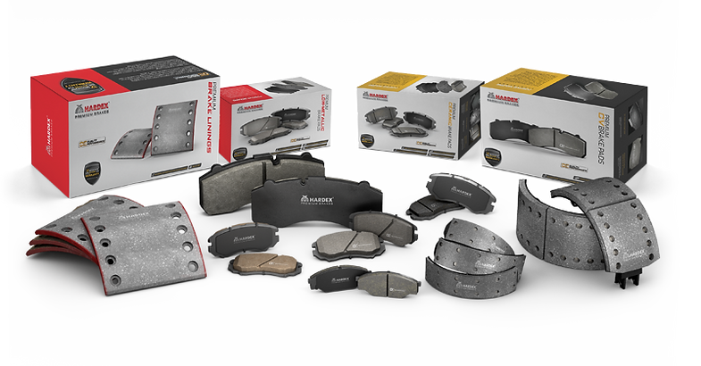 HARDEX Metallic Brake Pads EMARK ECE R90