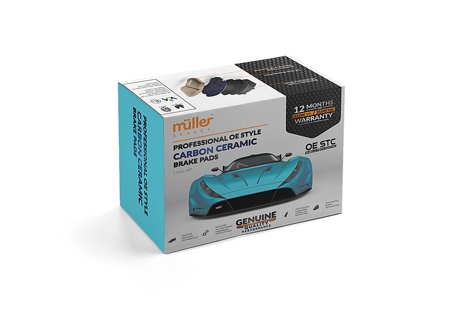 Muller Carbon Ceramic Brake Pads l Muller Brakes America