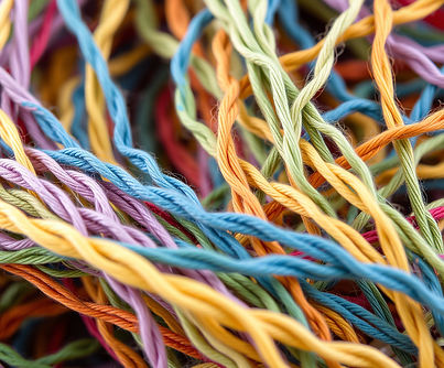 Lots of different coloured thread in a close-up picture, tangled.jpg
